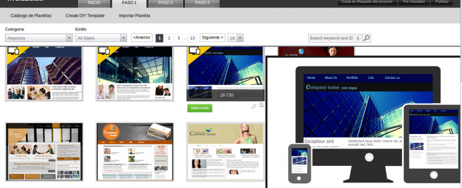 Cómo hacer un sitio web con RV Site Builder